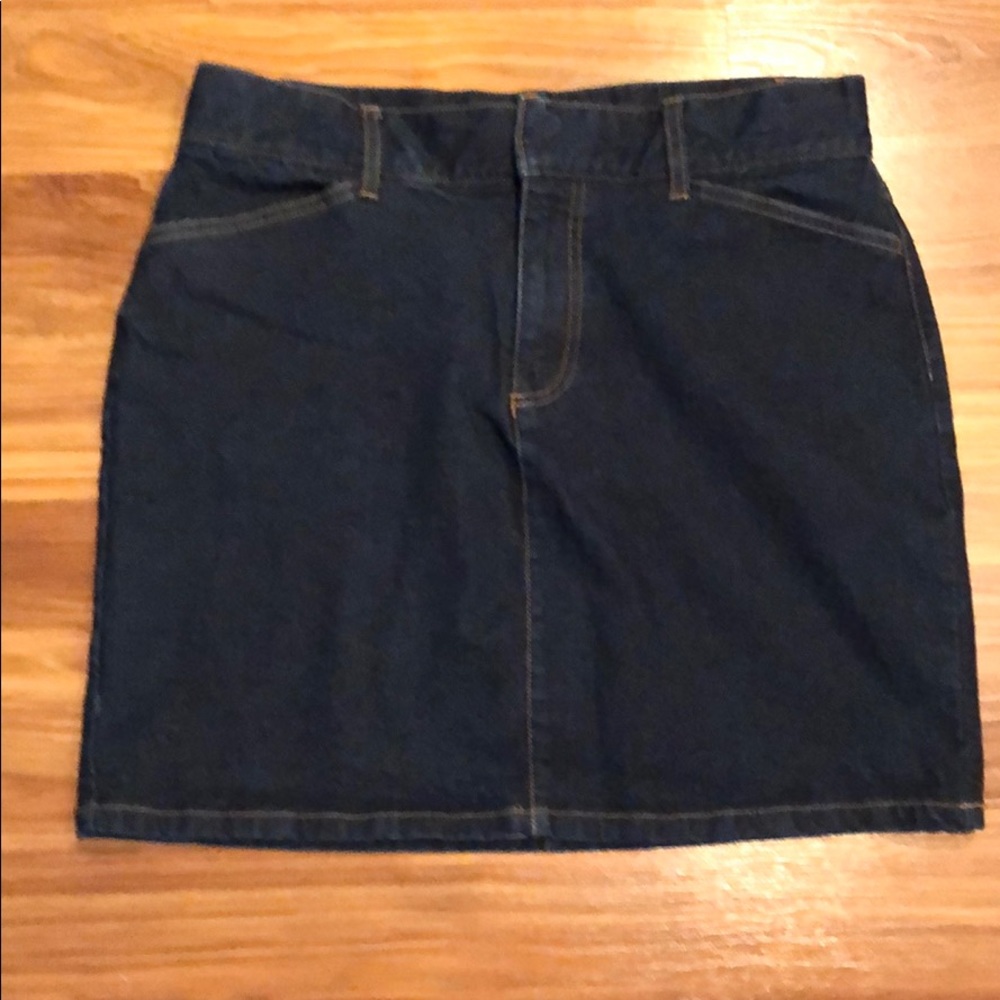 Gap jean skirt Size 10